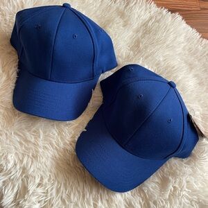 Blue Stretch Fitted Caps Bundle